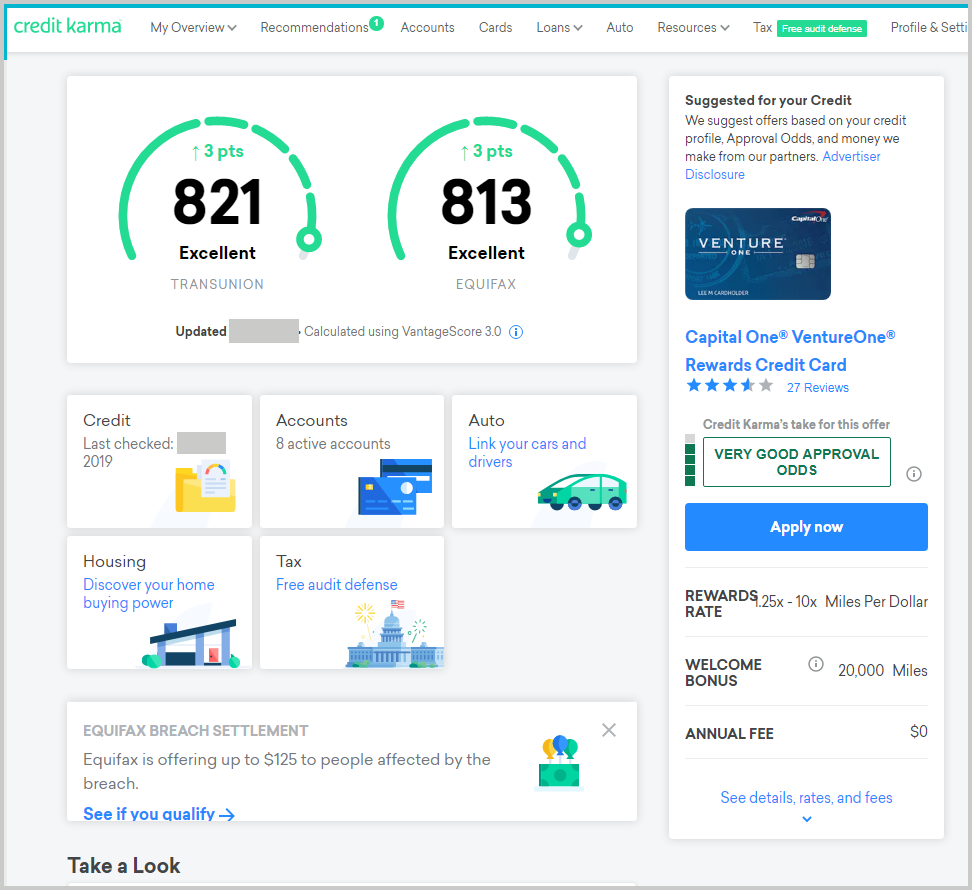 Credit Monitoring Tool
